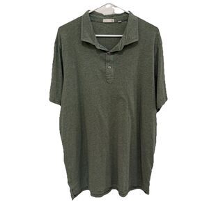Tasc Mens 2XL Green Performance Polo Organic Cotton Bamboo  Casual Golf Shirt